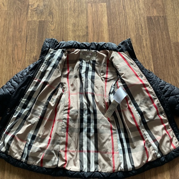 Authentic toddler used Burberry coat
